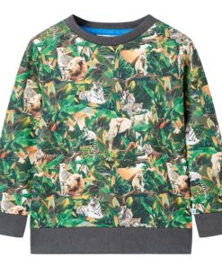 Kindertrui 116 oudpetrol