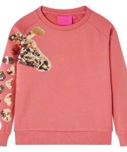 Kindertrui 116 oudroze