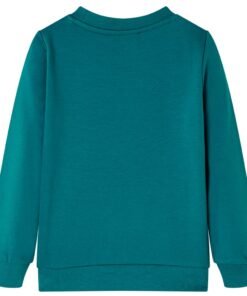 Kindertrui 128 donkergroen