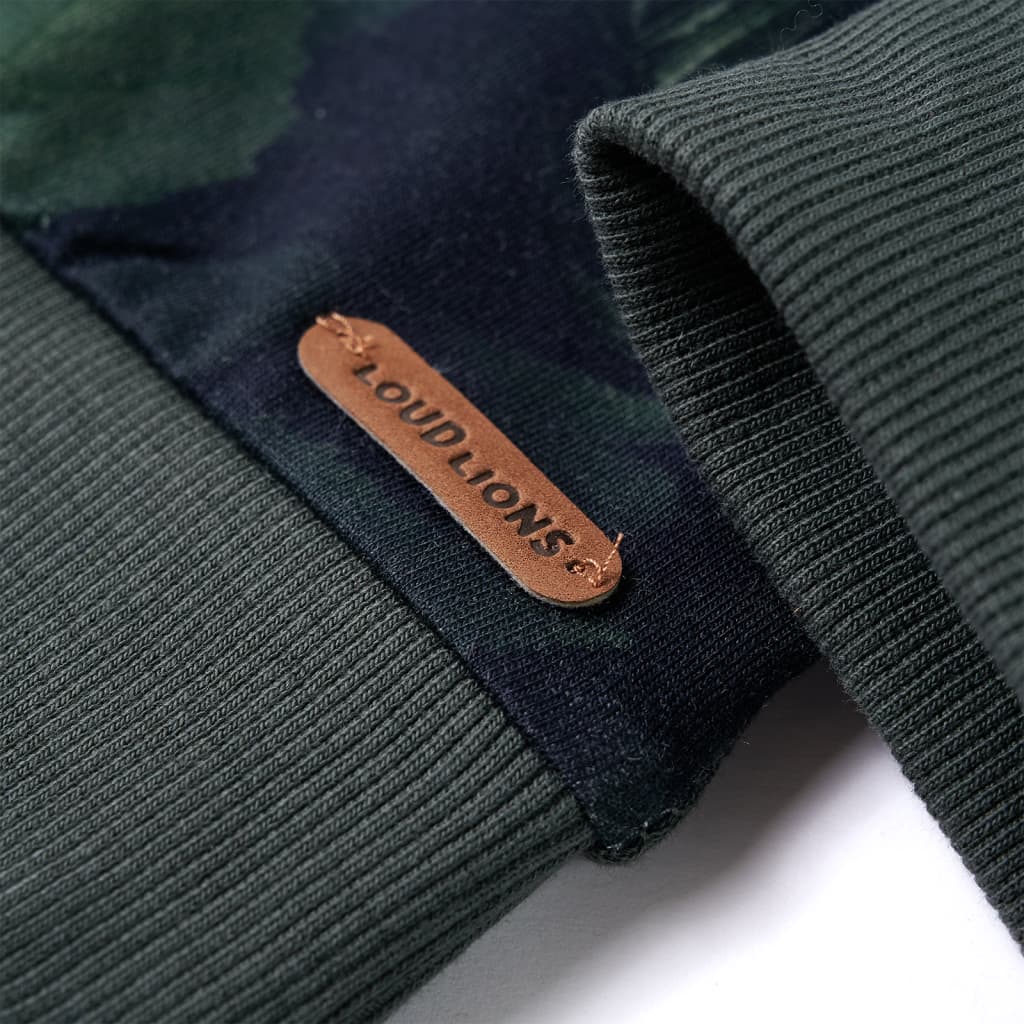 Kindertrui 128 donkerkakikleurig - Image 5