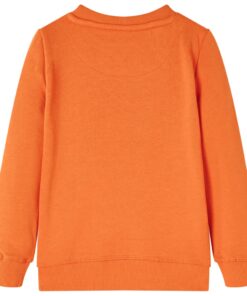 Kindertrui 128 donkeroranje