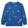 Kindertrui 128 gemêleerd donkerblauw