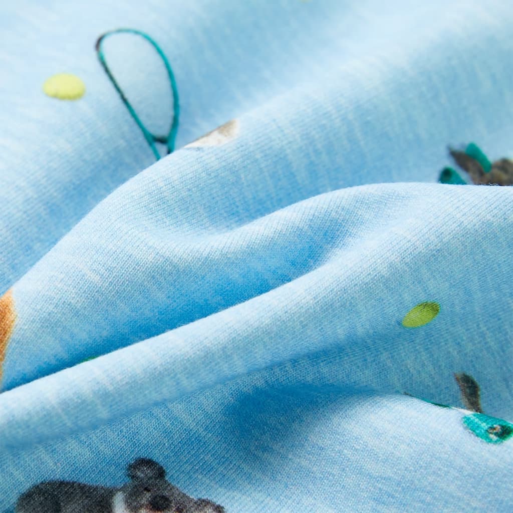 Kindertrui 128 gemêleerd lichtblauw - Image 7