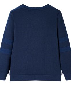 Kindertrui 128 gemêleerd marineblauw