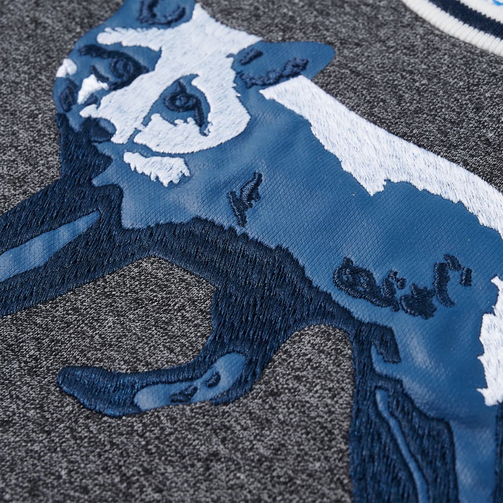 Kindertrui 128 gemêleerd marineblauw - Image 4