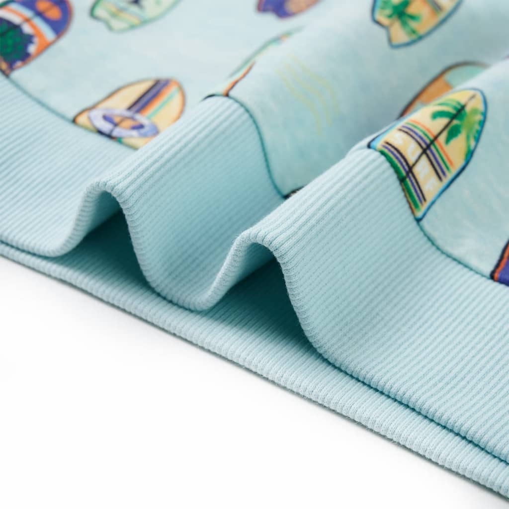 Kindertrui 128 gemêleerd zachtblauw - Image 6