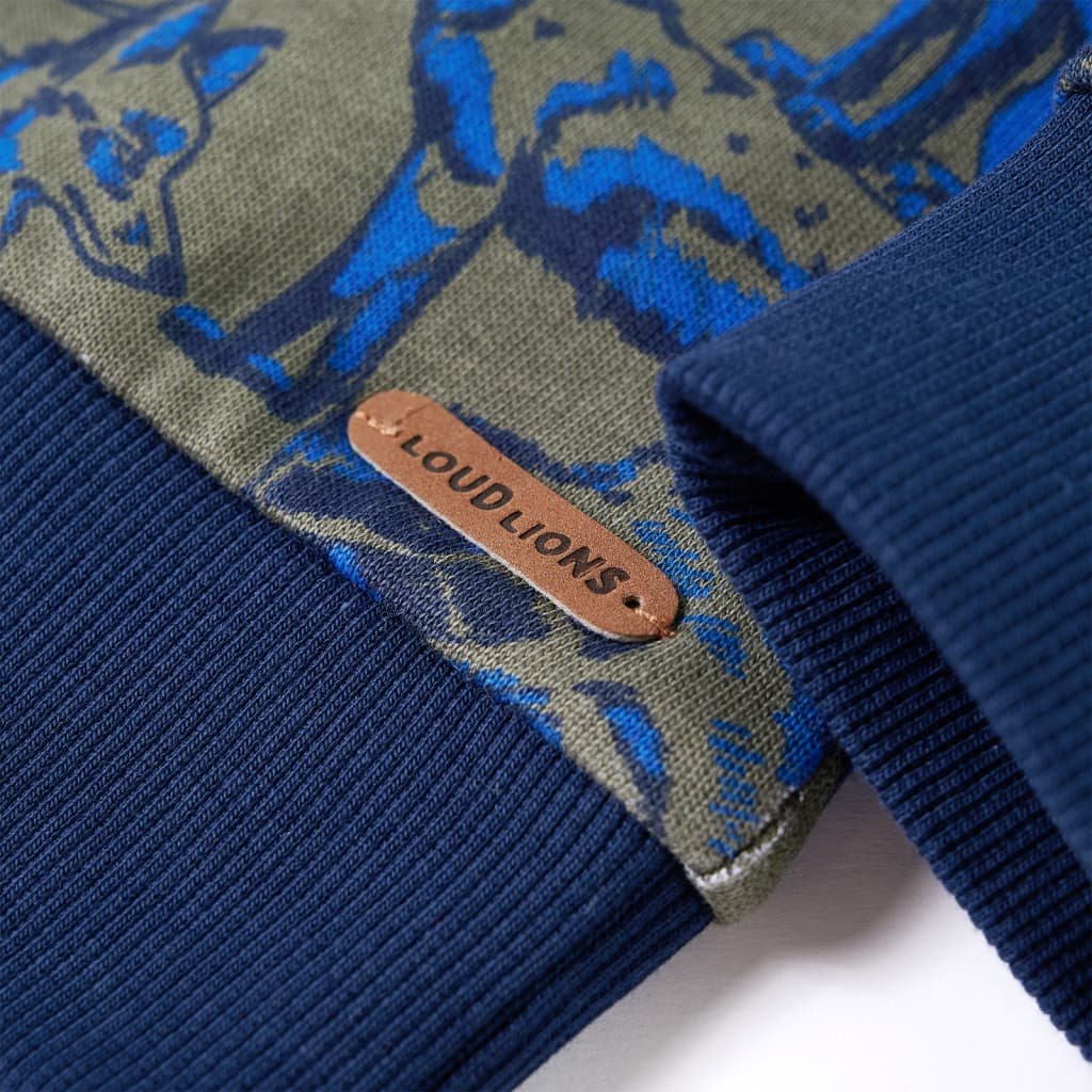 Kindertrui 128 kakikleurig - Image 4