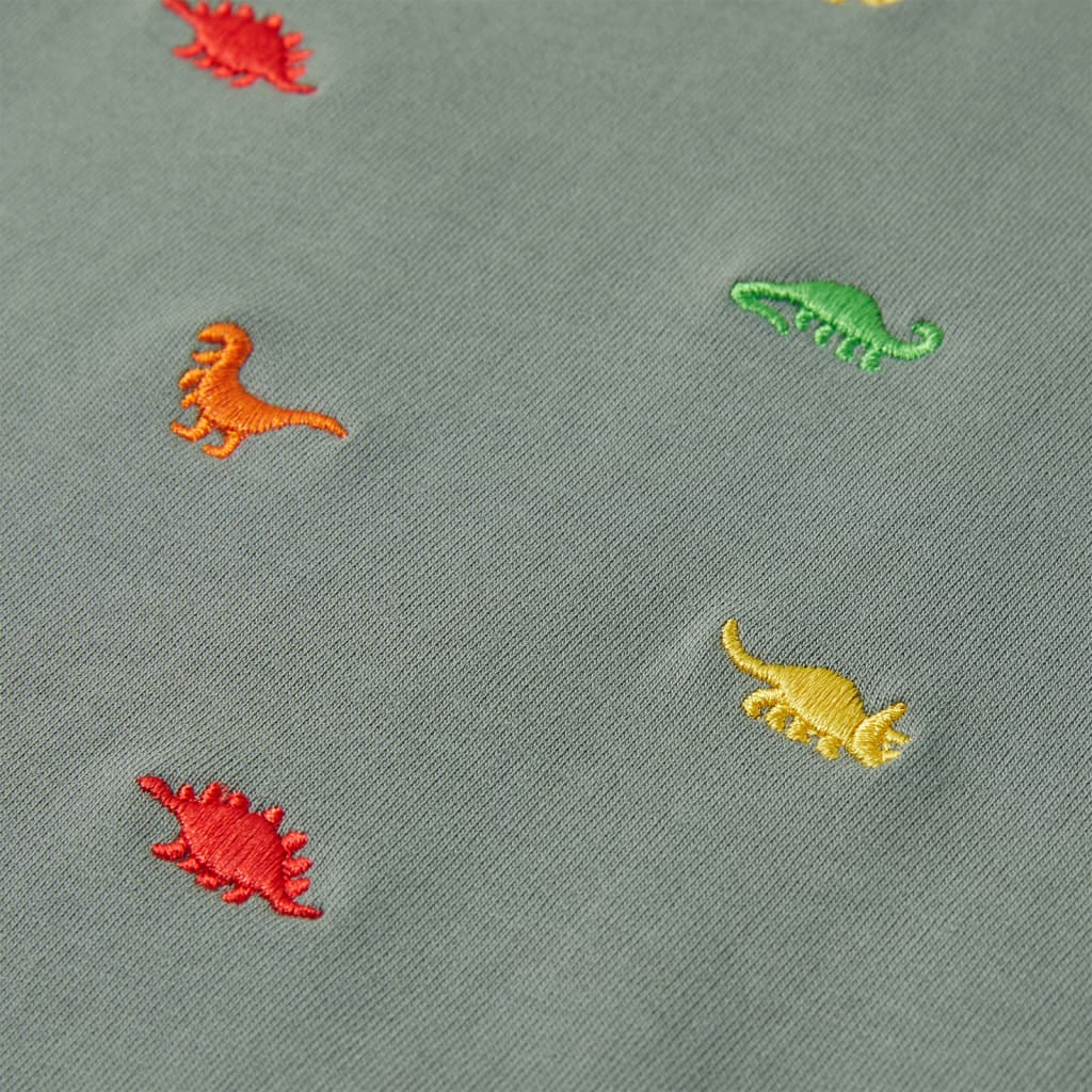 Kindertrui 128 kakikleurig - Image 5