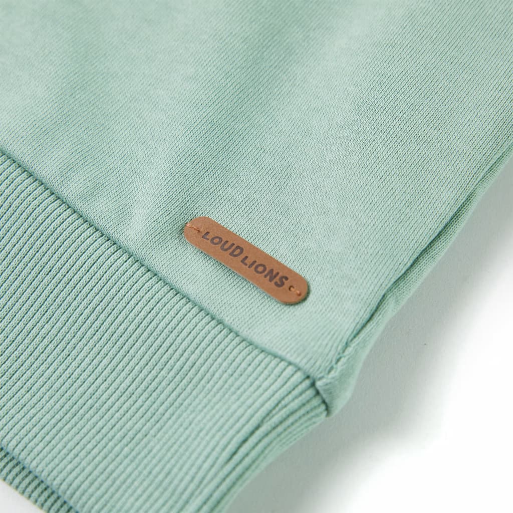 Kindertrui 128 lichtkaki - Image 5