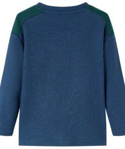 Kindertrui 128 marineblauw