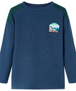Kindertrui 128 marineblauw