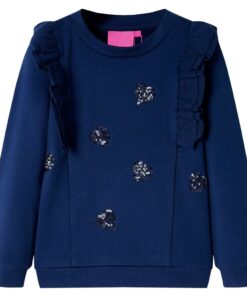 Kindertrui 128 marineblauw