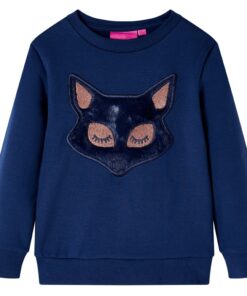 Kindertrui 128 marineblauw