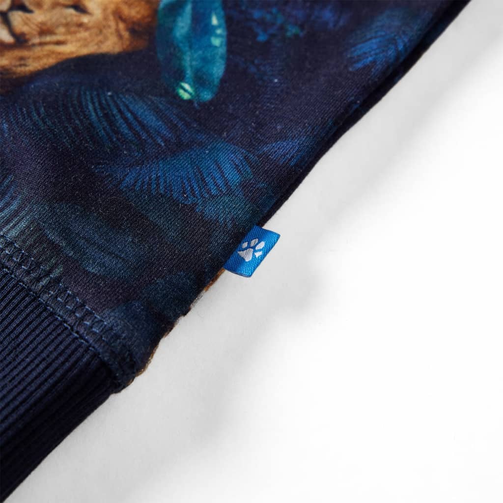 Kindertrui 128 marineblauw - Image 4