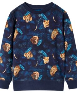 Kindertrui 128 marineblauw