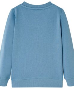 Kindertrui 128 middelblauw