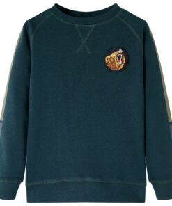 Kindertrui 128 mosgroen