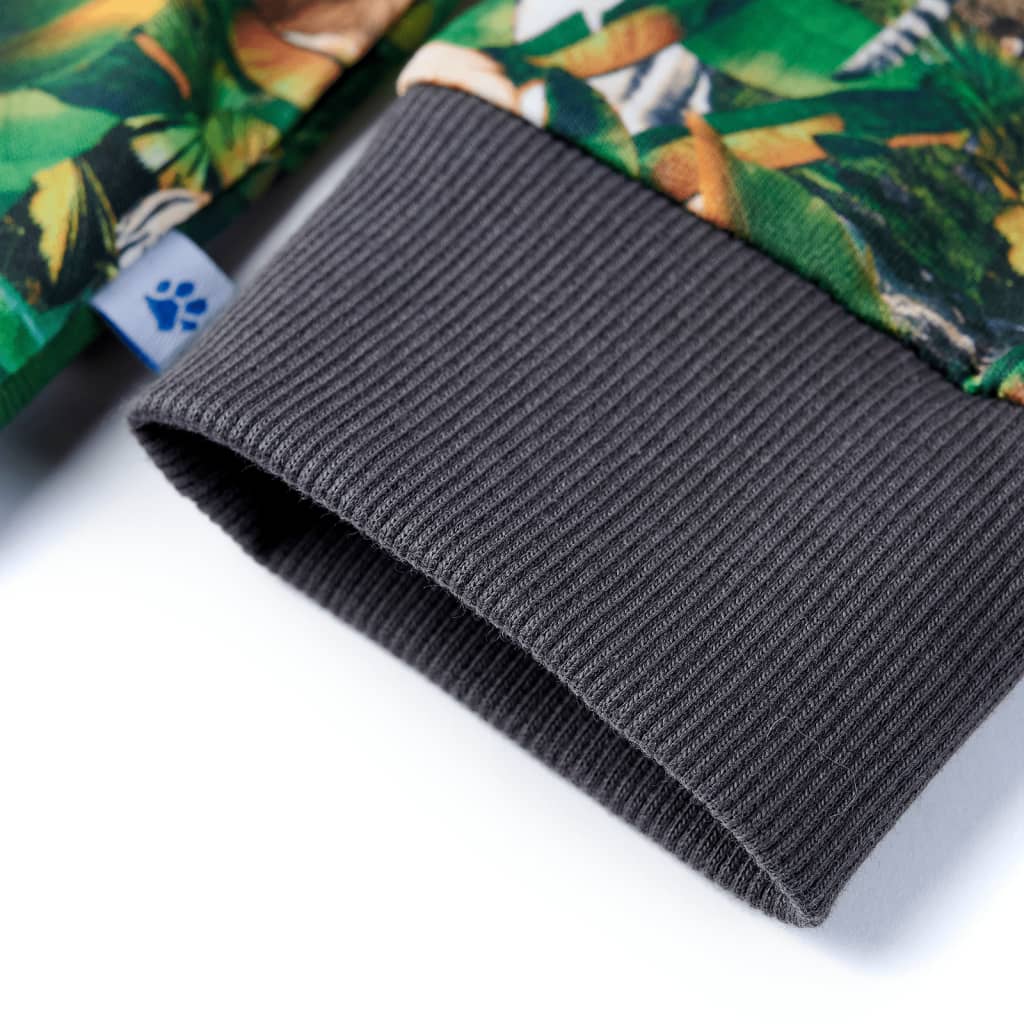 Kindertrui 128 oudpetrol - Image 5