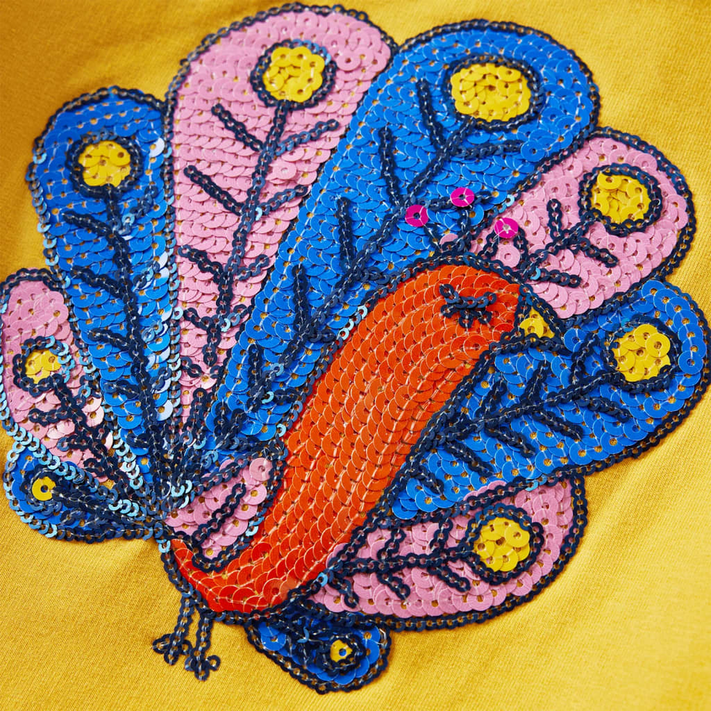 Kindertrui 140 donker okerkleurig - Image 4