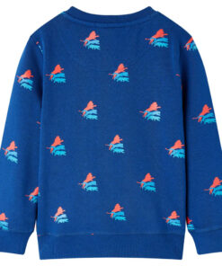 Kindertrui 140 donkerblauw