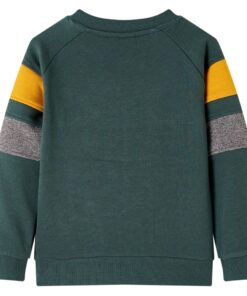 Kindertrui 140 donkergroen