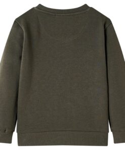 Kindertrui 140 kakikleurig