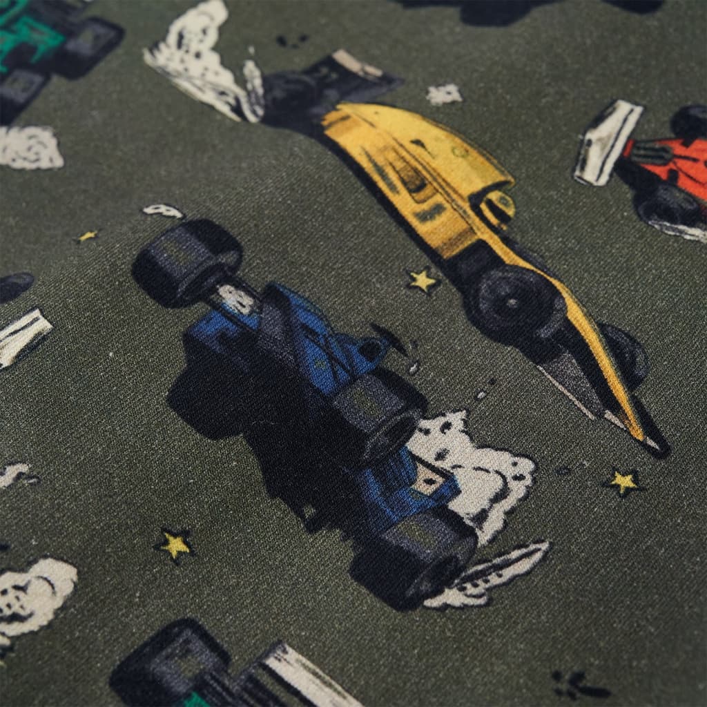 Kindertrui 140 kakikleurig - Image 4