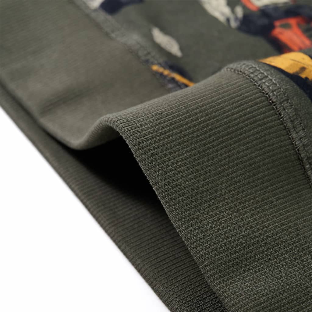 Kindertrui 140 kakikleurig - Image 6