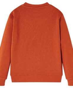 Kindertrui 140 lichtroestkleurig