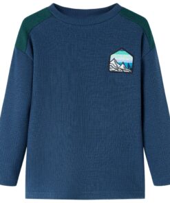 Kindertrui 140 marineblauw