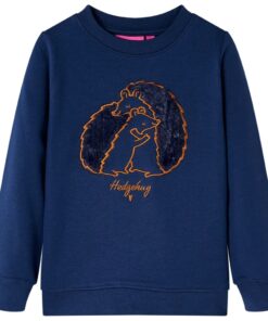 Kindertrui 140 marineblauw