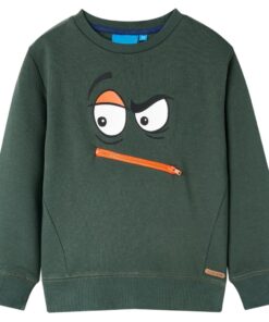 Kindertrui 92 donkergroen