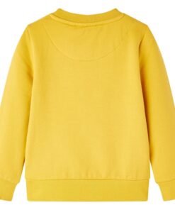 Kindertrui 92 donkerokerkleurig