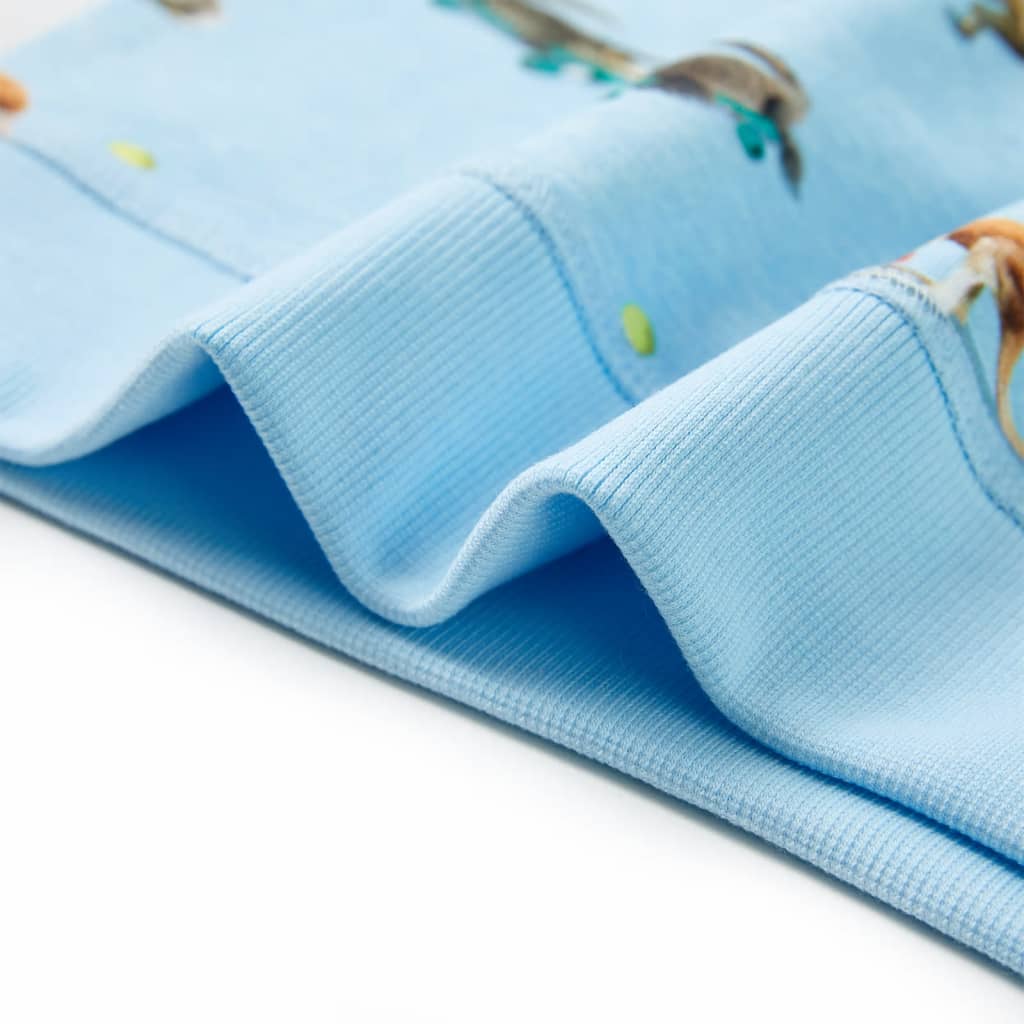 Kindertrui 92 gemêleerd lichtblauw - Image 6