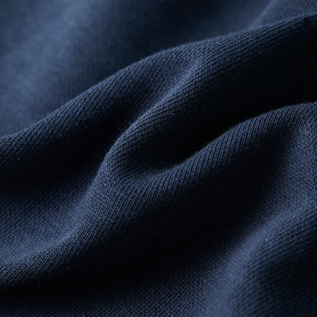 Kindertrui 92 gemêleerd marineblauw - Image 7