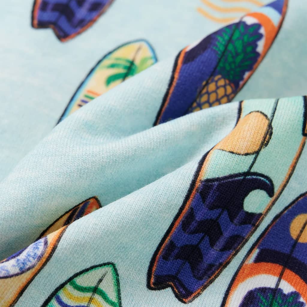 Kindertrui 92 gemêleerd zachtblauw - Image 7