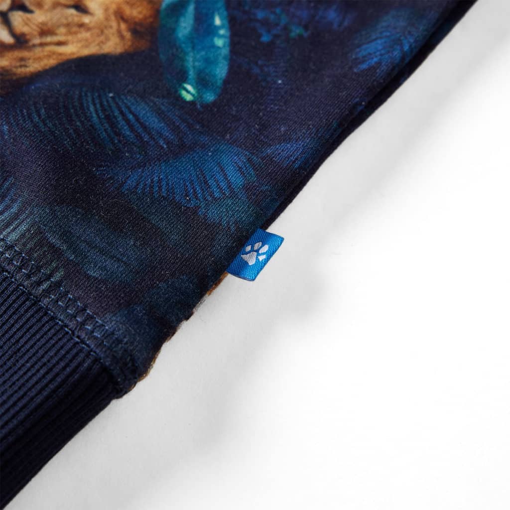 Kindertrui 92 marineblauw - Image 4