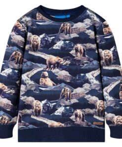 Kindertrui 92 marineblauw