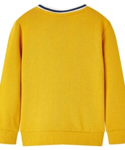 Kindertrui 92 okerkleurig