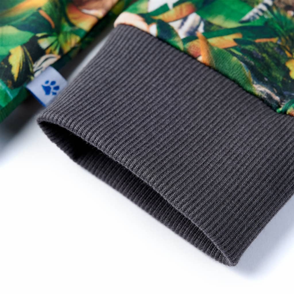 Kindertrui 92 oudpetrol - Image 5