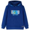 Kindertrui met capuchon 104 donkerblauw
