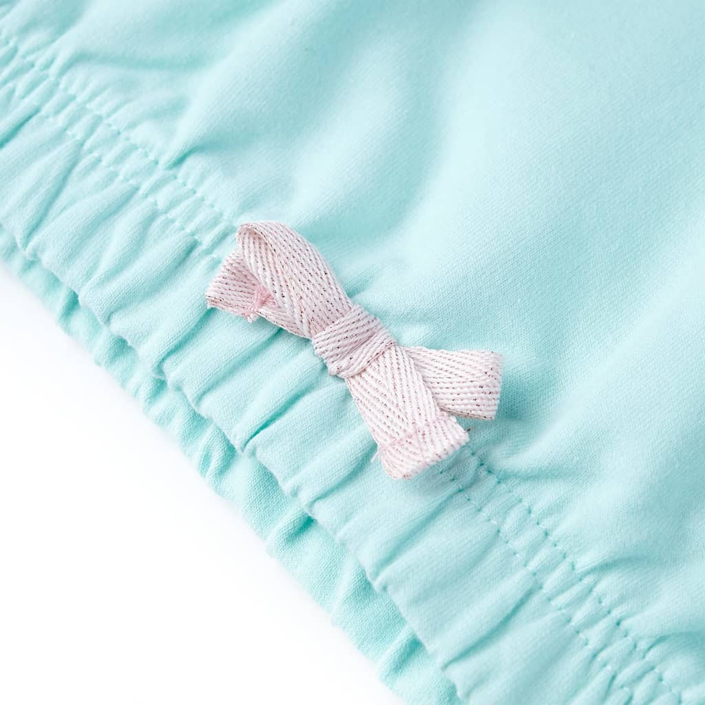 Kindertrui met capuchon 116 lichtzeeblauw - Image 5