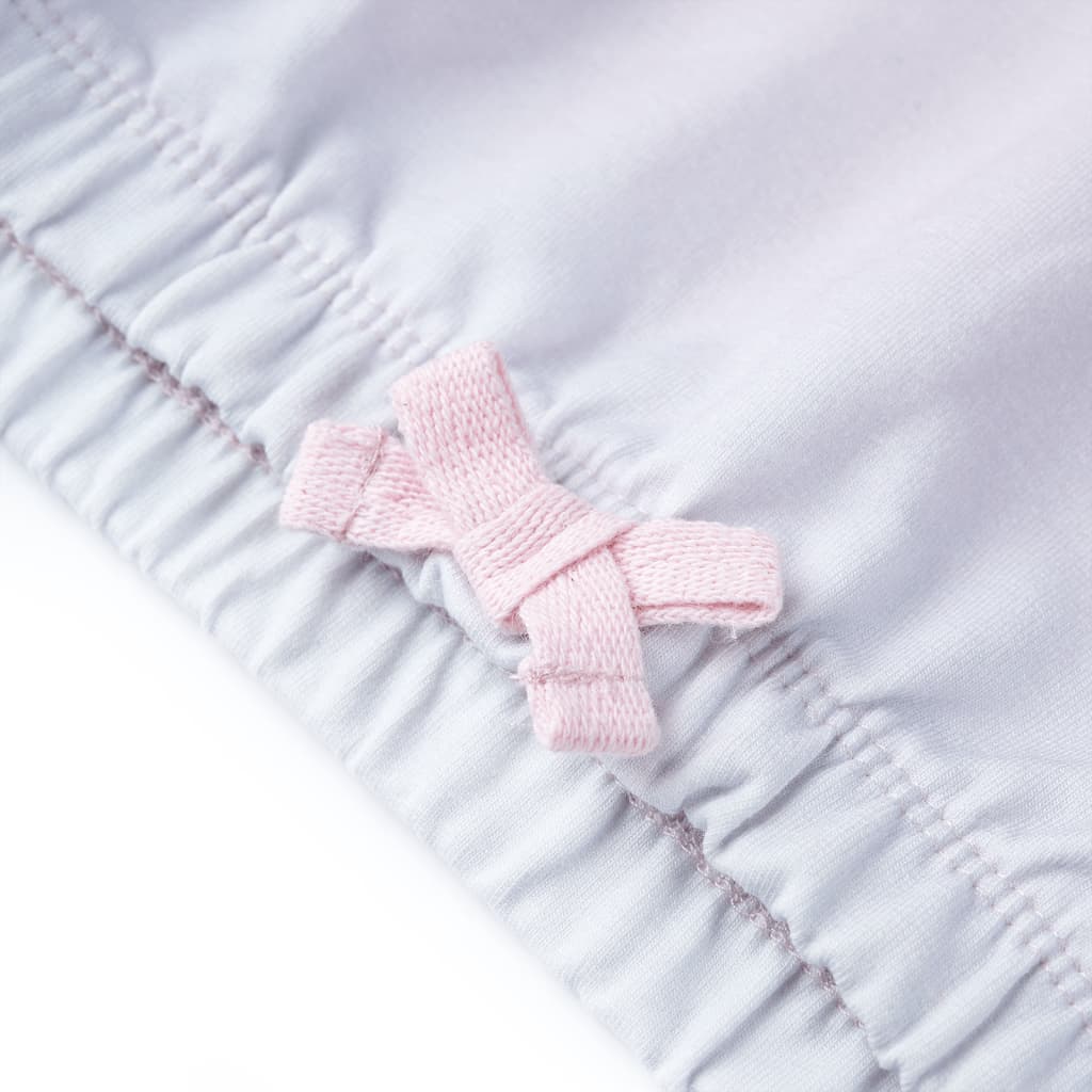 Kindertrui met capuchon 128 sterrenwit - Image 4