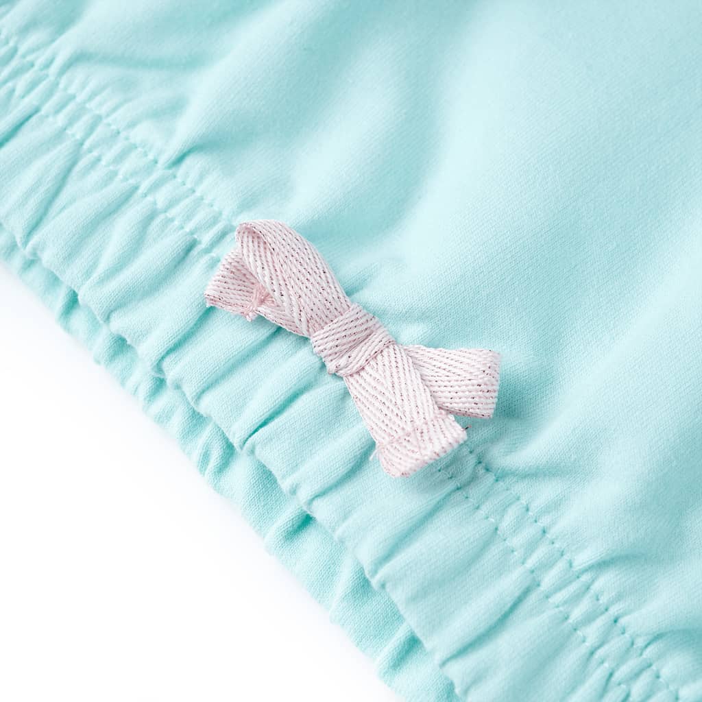 Kindervest met capuchon 92 lichtzeeblauw - Image 5