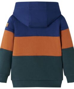 Kindervest met capuchon en rits 104