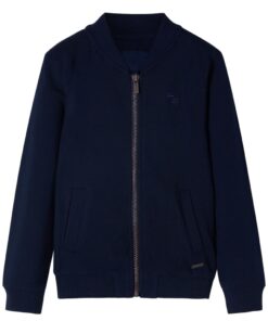 Kindervest met rits 104 marineblauw