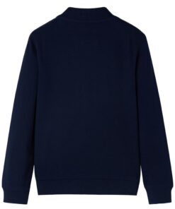 Kindervest met rits 92 marineblauw