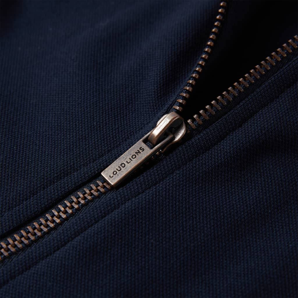 Kindervest met rits 92 marineblauw - Image 4