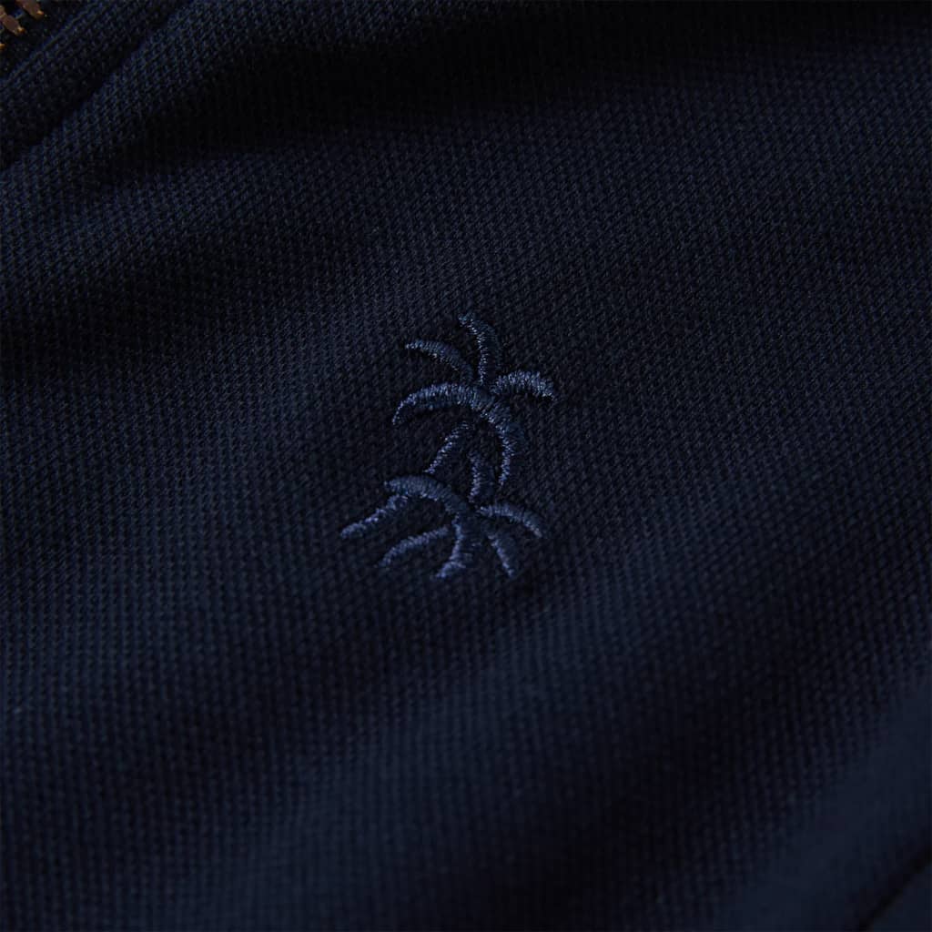 Kindervest met rits 92 marineblauw - Image 5