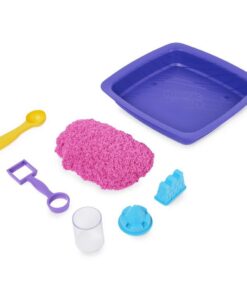 Alternative view of Kinetic Sand Sparkling Sandcastle Speelset Roze